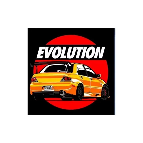 Abtibild Evolution auto moto decorativ