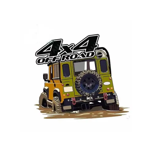Abtibild "Masina 4x4 OffRoad"
