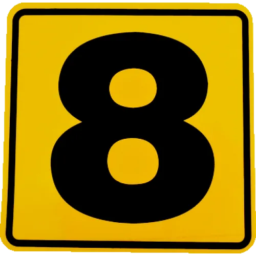 Abtibild numar " 8 "