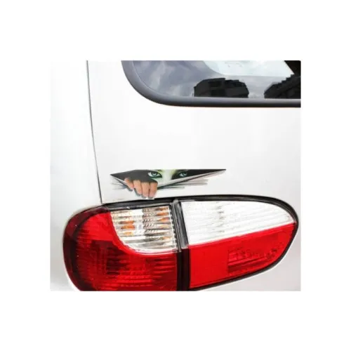 Abtibild Privire Fata auto decorativ — imaginea 2