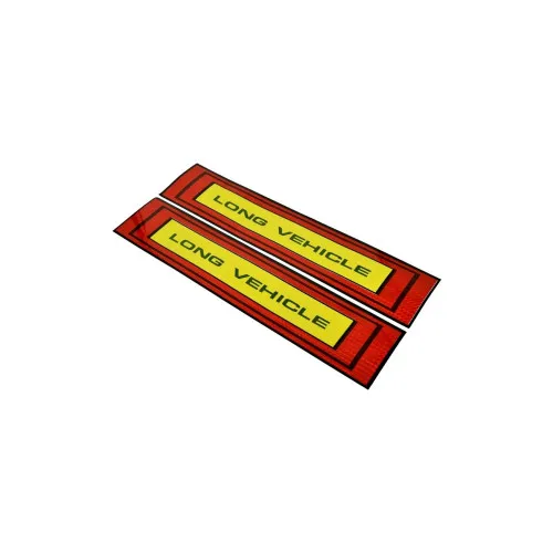 Abtibild reflectorizant auto Long Vehicle 10x50cm set