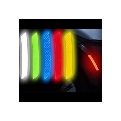 Abtibild reflectorizant auto set 2 bucati diverse culori — imaginea 2