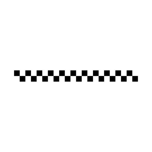 Abtibild reflectorizant magnetic SAH TAXI tip fagure 6 cm x 1.1 m — imaginea 2