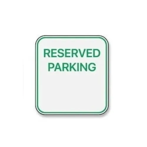 Abtibild "RESERVED PARKING" Cod: TAG 040 / T2