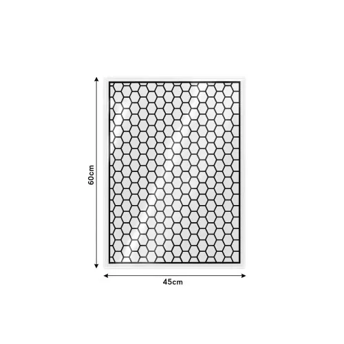 Abtibild stapli auto design honey comb 60x45 cm — imaginea 2