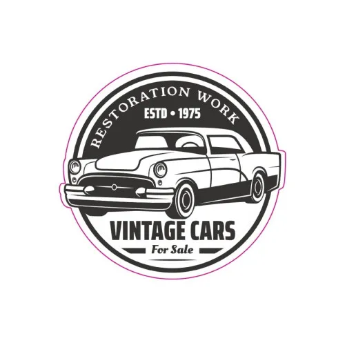 Abtibild TAG RETRO VINTAGE CARS Cod: TAG 017 / T2