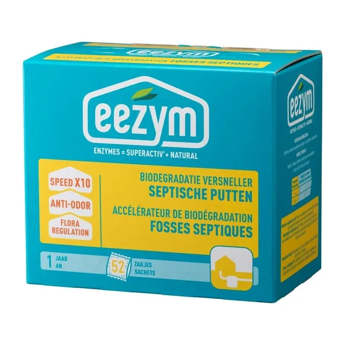 Activator biologic fose septice si statii epurare, Eezym, 1 an, 1.3 kg, 52 plicuri