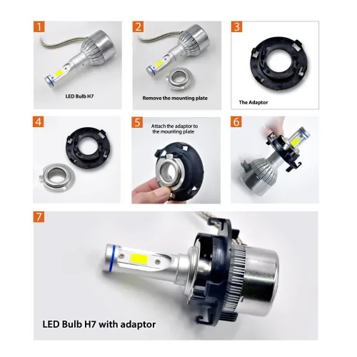Adaptor bec led TK-117 CITROEN, HYUNDAI, KIA — imaginea 2