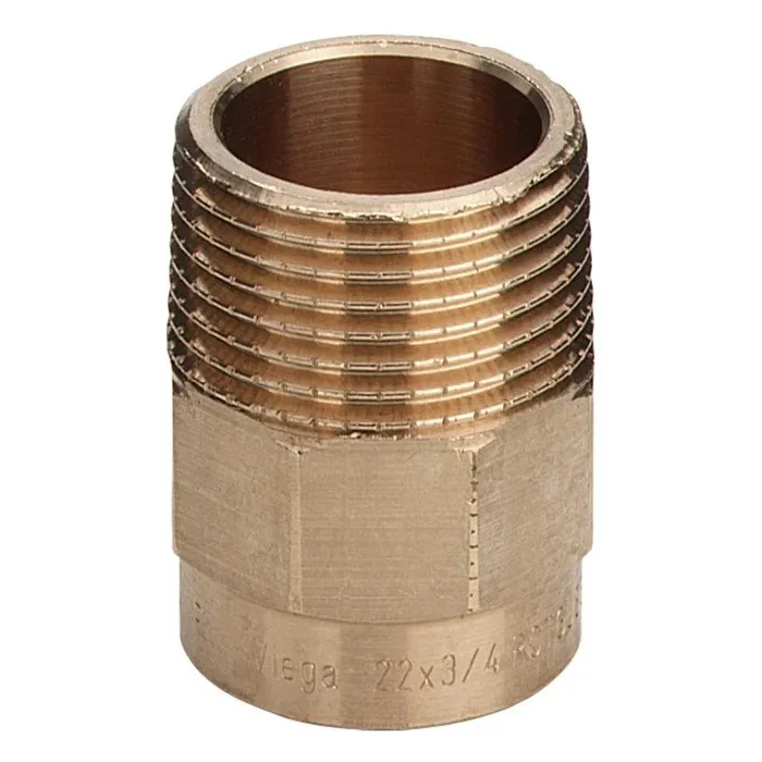 Adaptor bronz, interior-exterior, 18 mm x 1/2", 4243G