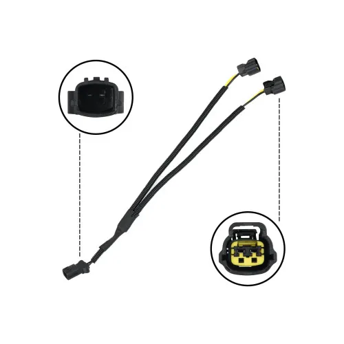 Adaptor Cablaj Claxon compatibil Hyundai transforma Claxon Mono in Biton — imaginea 2