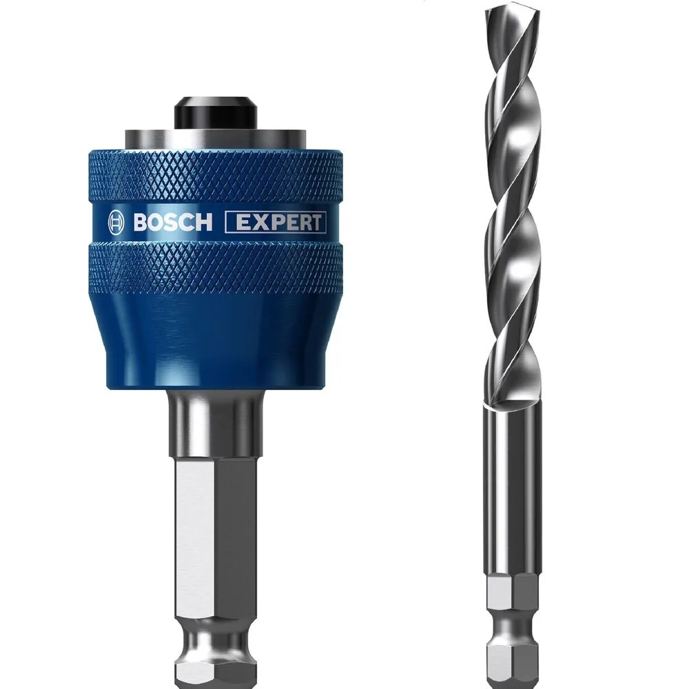 Adaptor carota cu burghiu centrare HSS-G, Bosch EXPERT, 7.15 x 105 mm