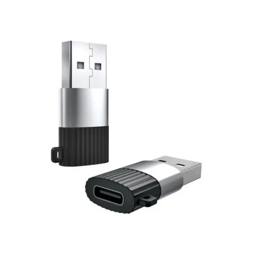 Adaptor conector XO Type C la USB-A 2.0 negru