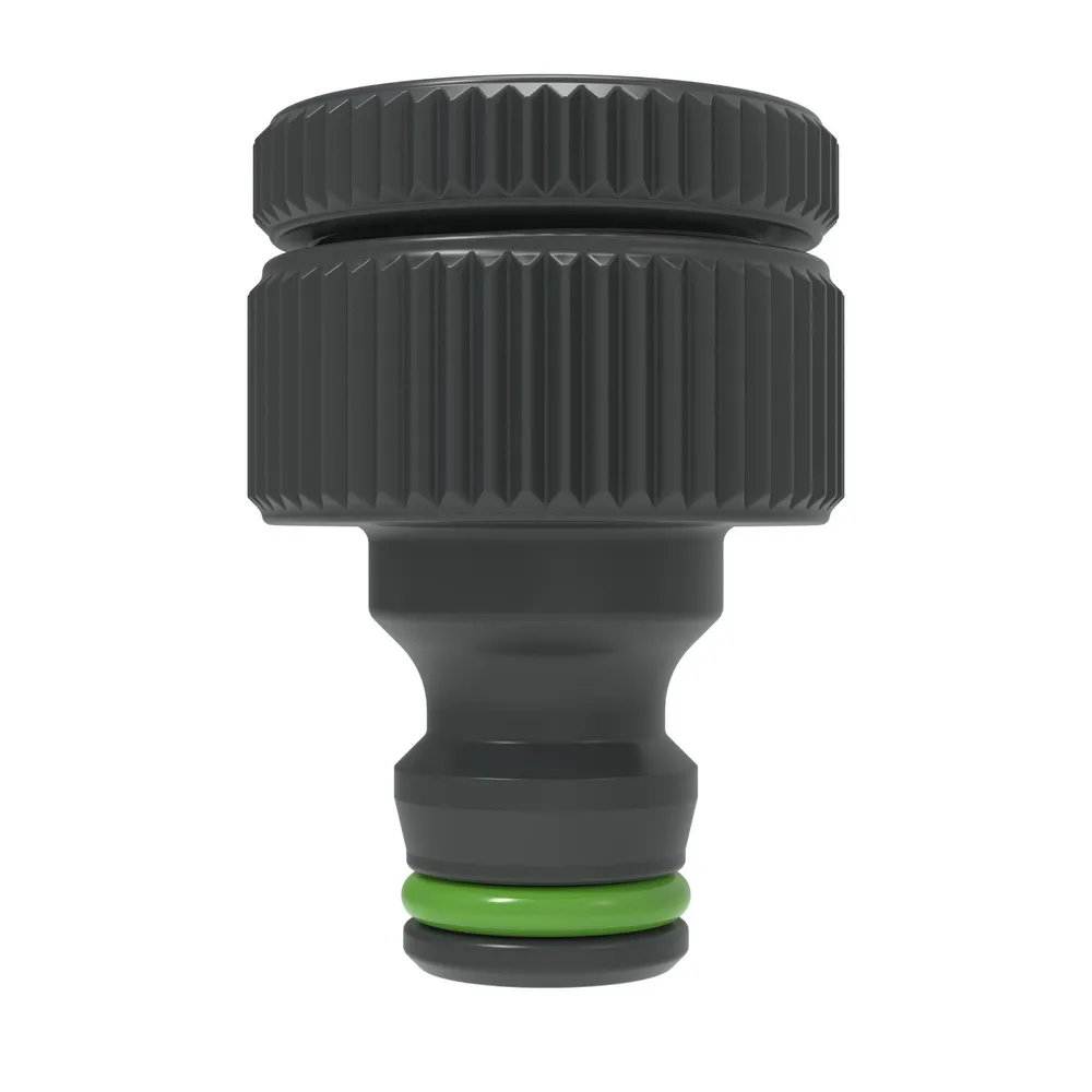 Adaptor robinet Geolia, rapid, plastic, 12.5 - 19 mm