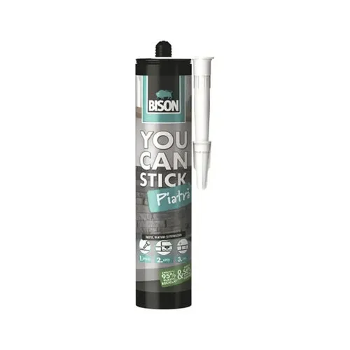 Adeziv de montaj premium Bison You can stick Piatra 440 g
