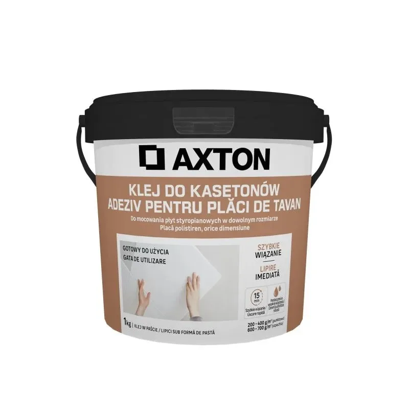 Adeziv pasta pentru polistiren, Axton, 1 kg