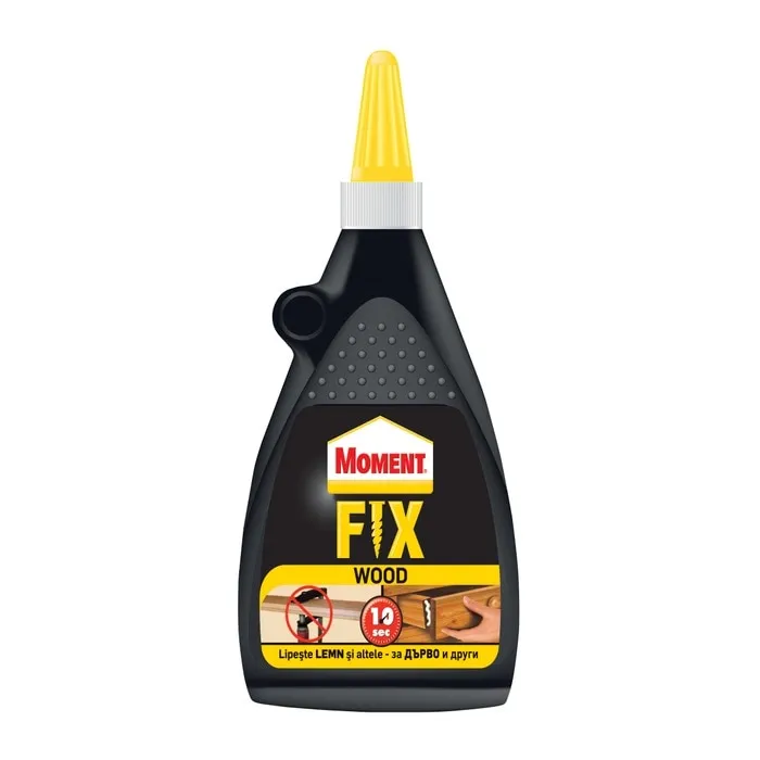 Adeziv pentru lemn, Moment Fix Wood, interior / exterior, transparent, 100 g