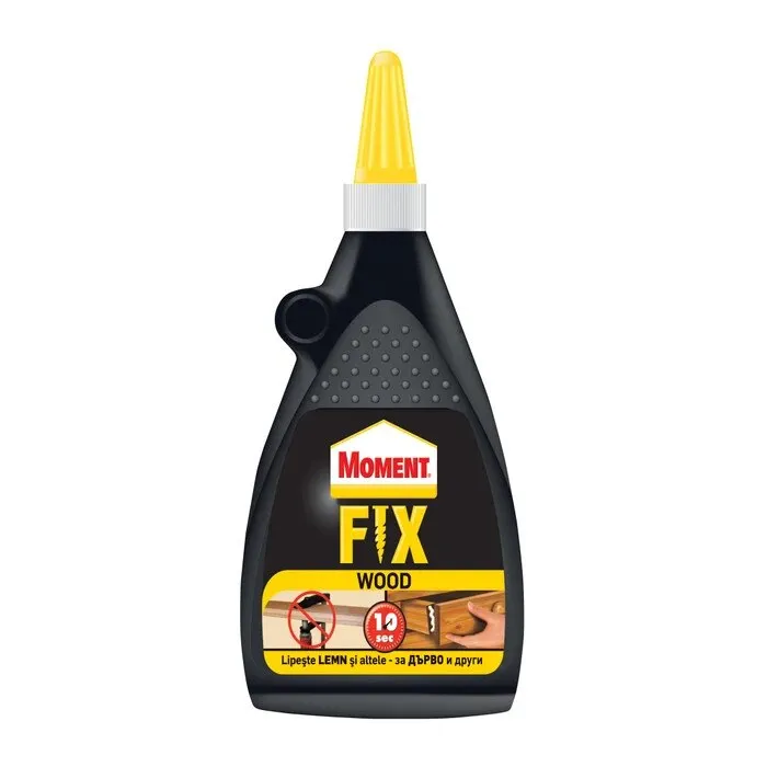 Adeziv pentru lemn, Moment Fix Wood, interior / exterior, transparent, 100 g