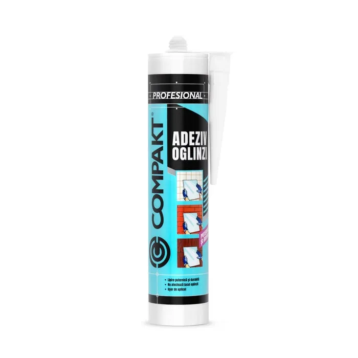 Adeziv pentru oglinzi, bej, Compakt, interior, 280 ml