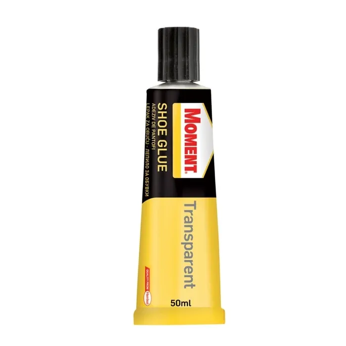 Adeziv pentru pantofi, Moment Shoe Glue, transparent, 50 ml