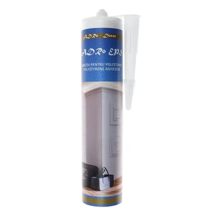 Adeziv pentru placi si profile decorative din polistiren, Adro Eps, interior, 280 ml