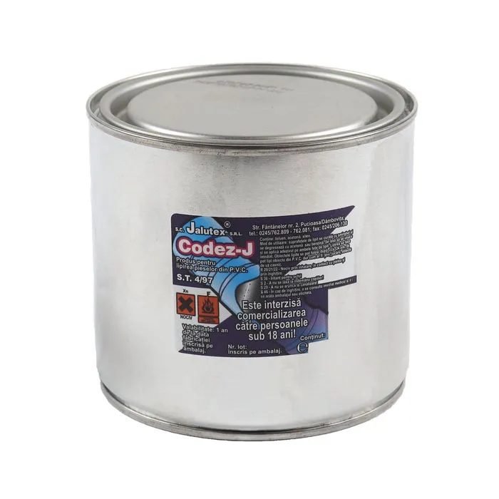 Adeziv pentru PVC, Codez-J, 500 ml