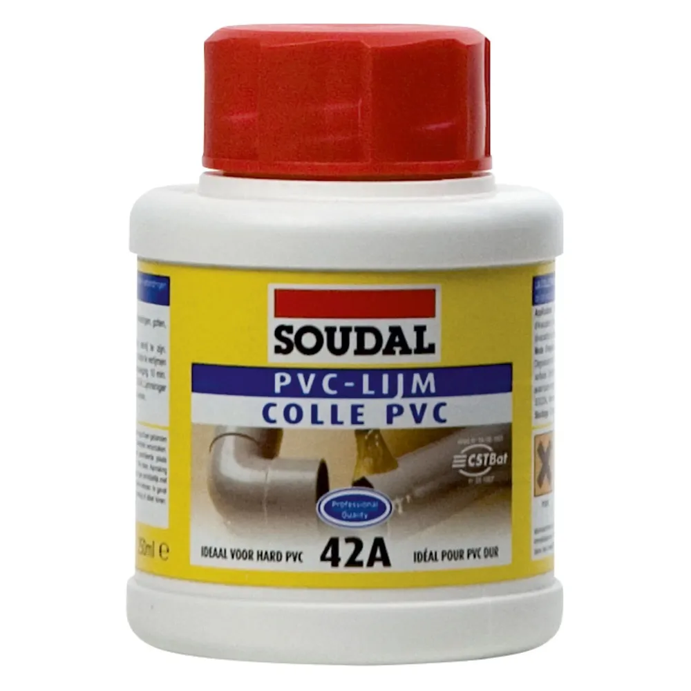 Adeziv pentru PVC rigid, Soudal 42A, 250 ml
