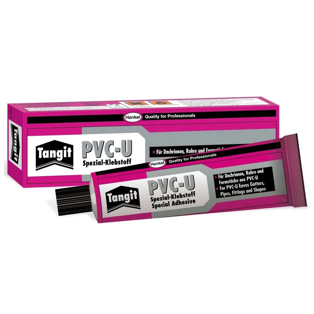 Adeziv pentru PVC-U, interior / exterior, Tangit Kleber, transparent, 125 gr