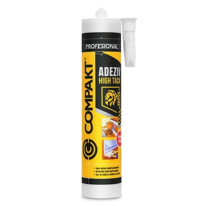 Adeziv pentru suprafete multiple, Compakt High Tack, interior / exterior, 280 ml