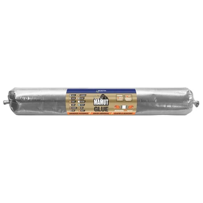 Adeziv pentru suprafete multiple, Den Braven Mamut Glue High Tack, interior / exterior, 600 ml