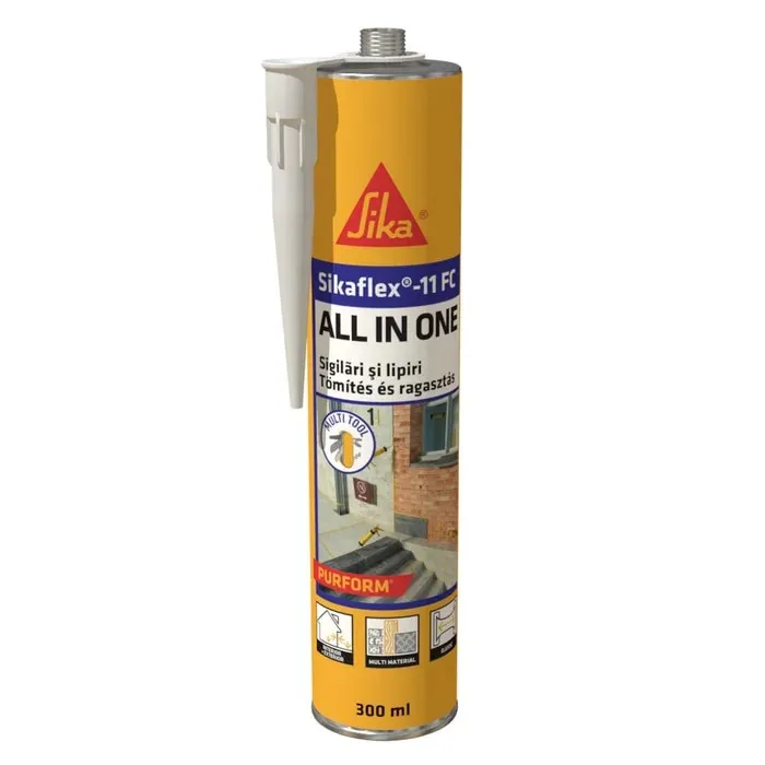 Adeziv sigilant Sika Sikaflex - 11 FC Purform, alb, 300 ml
