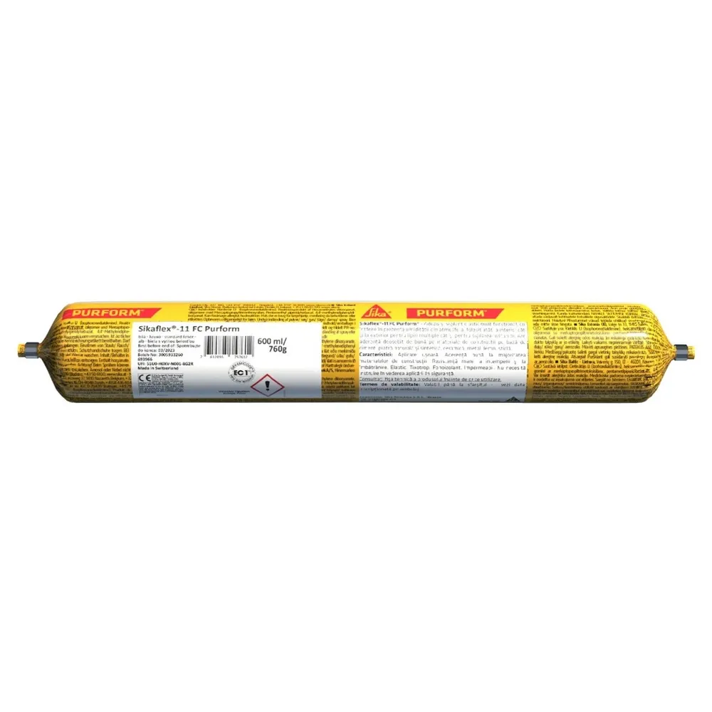 Adeziv sigilant Sika Sikaflex - 11 FC Purform, gri, 600 ml