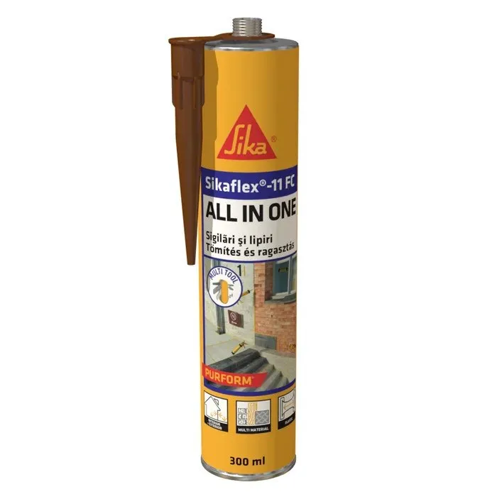 Adeziv sigilant Sika Sikaflex - 11 FC Purform, maro, 300 ml