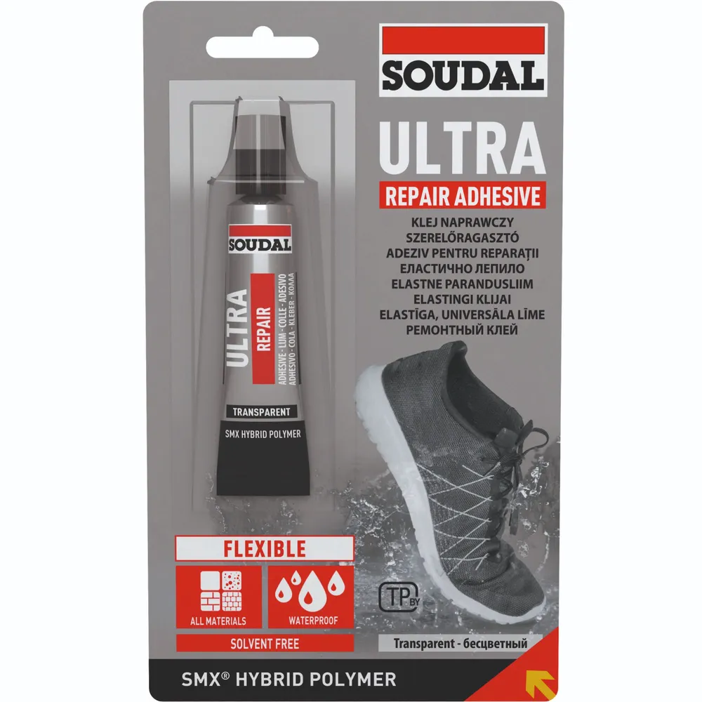 Adeziv Soudal Fix All Ultra, de reparare, flexibil, universal, 20 g, transparent