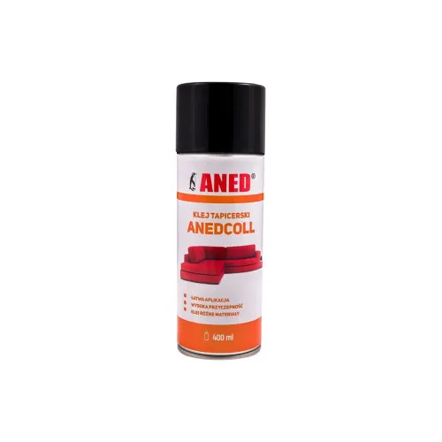 Adeziv spray contact Anedcoll pentru spuma, tapiterie, textile si materiale izolante