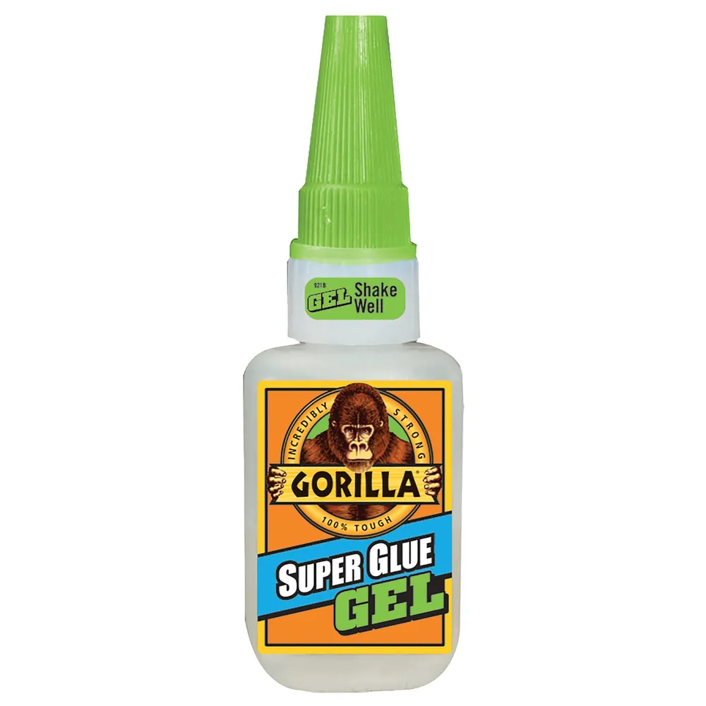 Adeziv universal Gorilla Super Glue Gel, transparent, 15 g