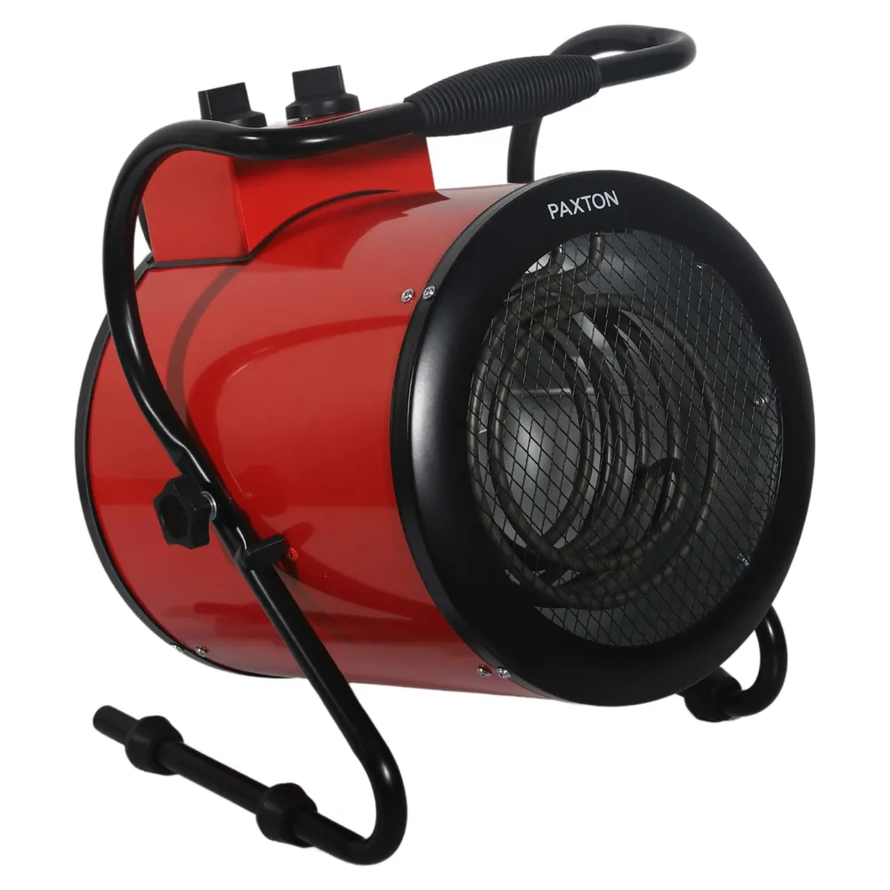 Aeroterma aer cald / rece electrica, Paxton AE3-220R-C, 2 trepte, 3 kW, IPX4, termostat, protectie la supraincalzire, 315 x 330 x 400 mm, 230 V