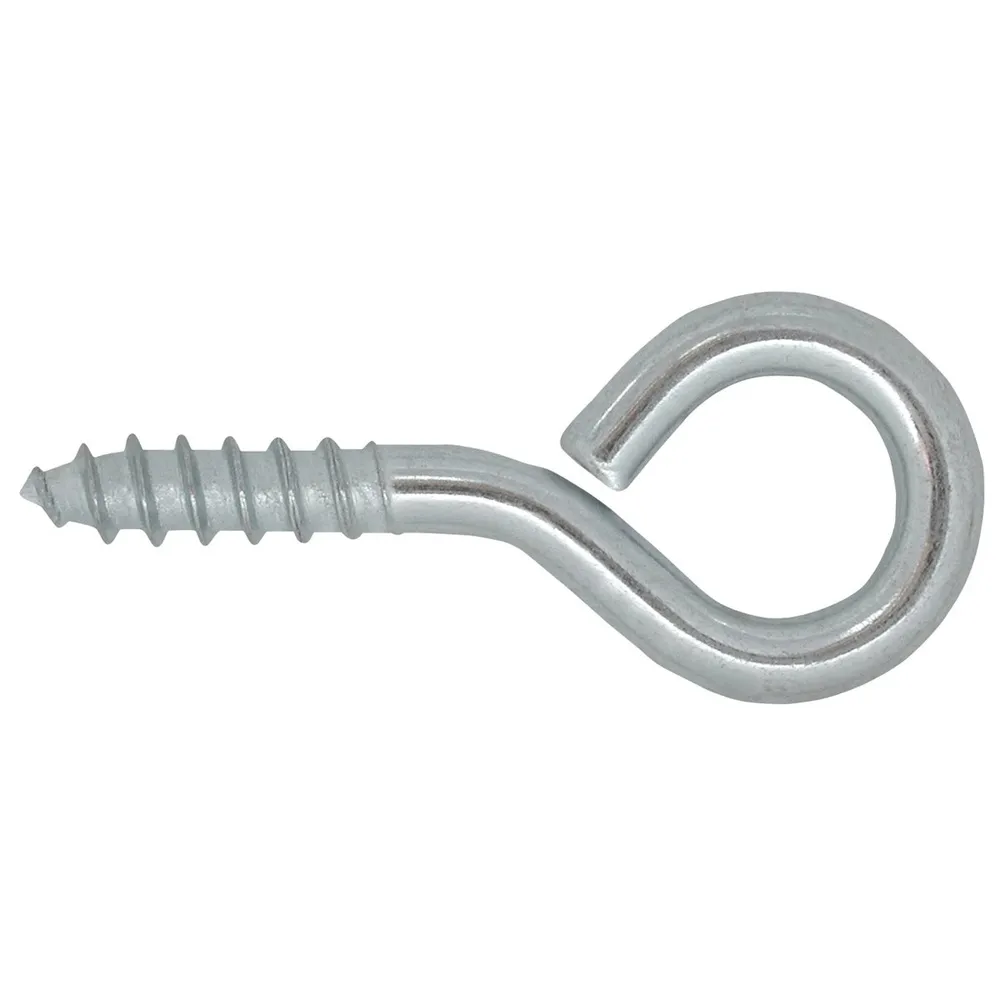 Agatator tip O, cu filet, pentru lemn, din otel, zincat alb, Friulsider 85300B20080F2, 4 x 30 x 10 mm, set 10 bucati