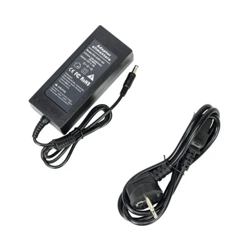 Alimentator PNI CCTV 230V 12V, 5A, 2m, negru