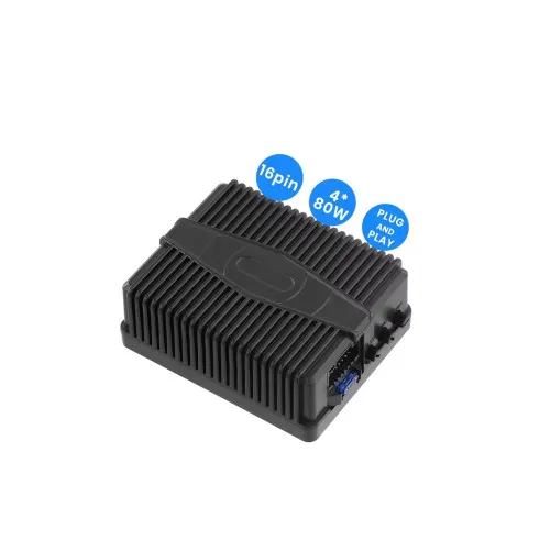 Amplificator sunet DSP auto HIFI compatibil navigatie Android conexiune 16 pin USB — imaginea 2