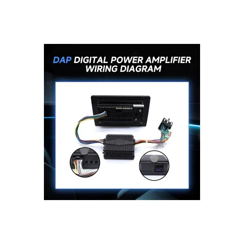Amplificator sunet DSP auto HIFI compatibil navigatie Android conexiune 16 pin USB — imaginea 3