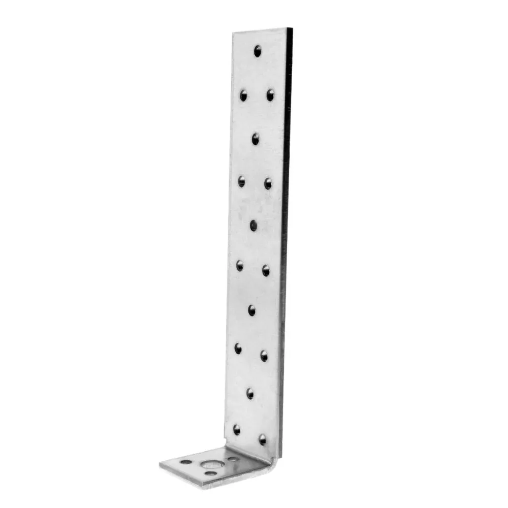 Ancora pentru stalpi lemn, tip L, otel zincat, Vormann 103192, 300 x 40 x 40 mm