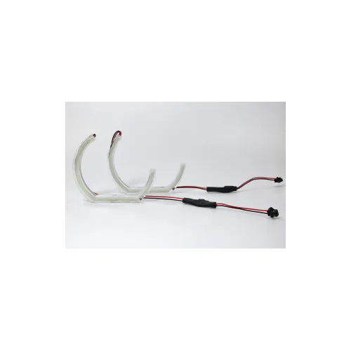 Angel Eyes compatibil BMW seria 3 F30, F31, seria 5 F10 cu halogen — imaginea 3