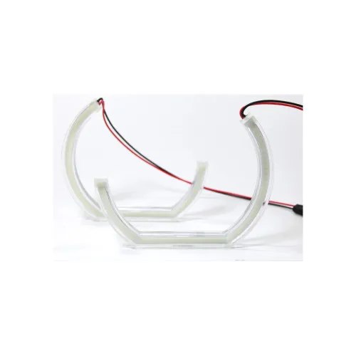 Angel Eyes compatibil BMW seria 3 F30, F31, seria 5 F10 cu halogen — imaginea 5