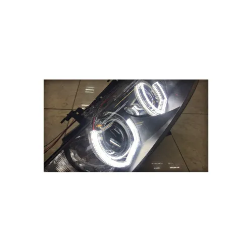 Angel Eyes compatibil BMW seria 3 F30, F31, seria 5 F10 cu halogen — imaginea 6