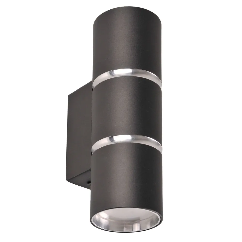 Aplica Bamboo, 2 x GU10, negru, IP20