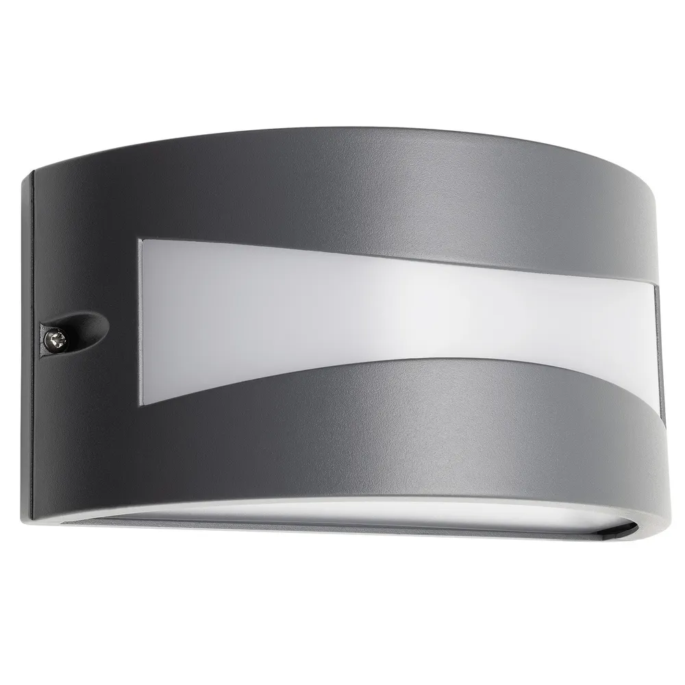 Aplica exterior LED Asti 90188, 10W, 610lm, lumina calda, IP54, gri inchis
