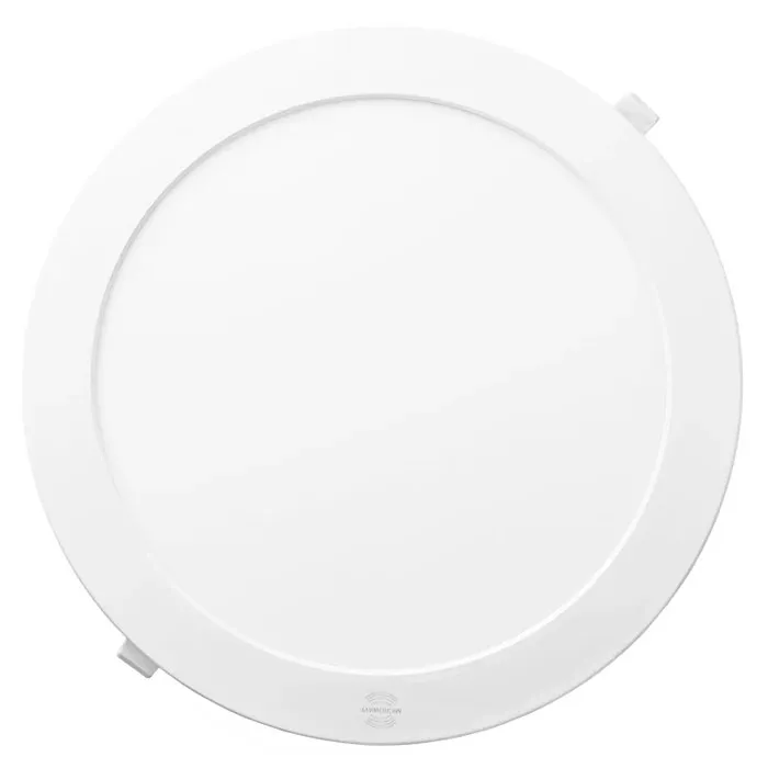 Aplica LED Hepol, cu senzor de miscare, 24 W, lumina calda / neutra / rece, rotunda, D 300 mm, alb, modern