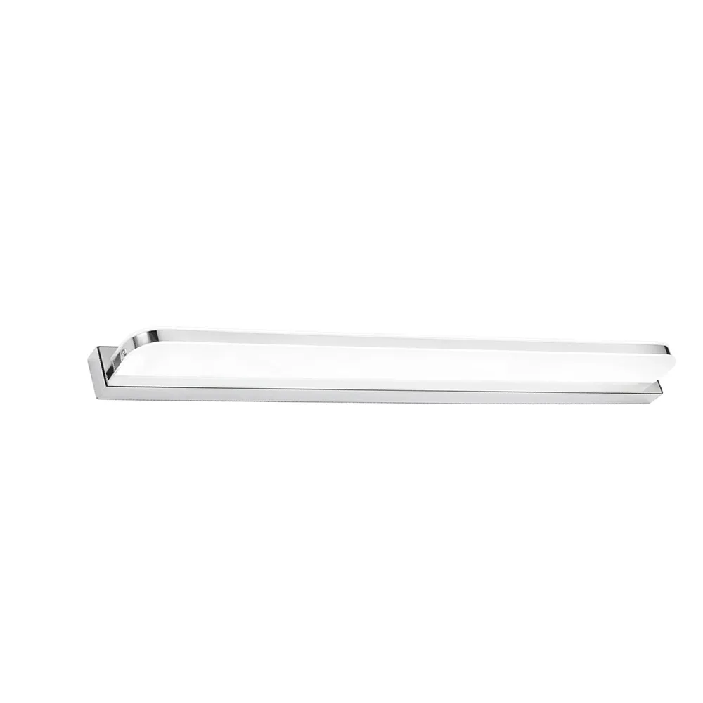 Aplica LED pentru baie Aquina 146006, 14 W, 1200 lm, lumina neutra 4000K, crom + alb, modern