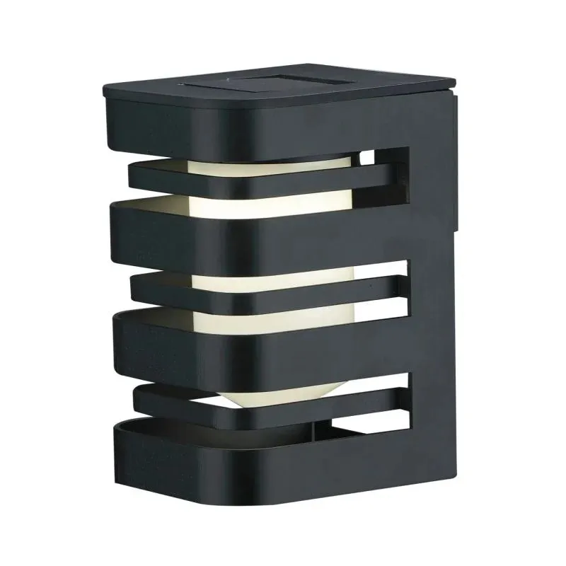 Aplica LED solara Agide, lumina rece, IP44