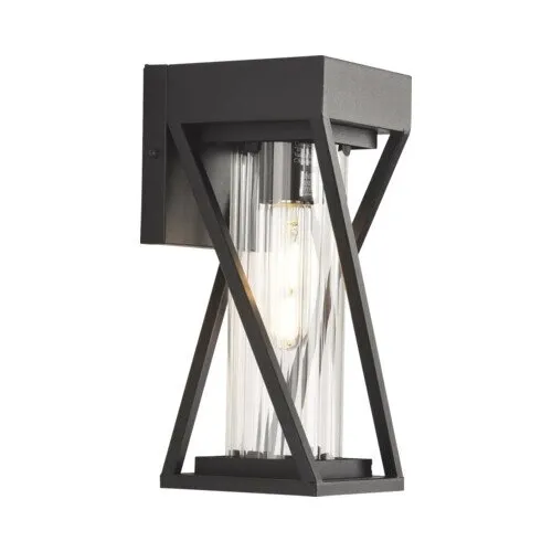 Aplica perete interior Klausen Helena E27 max. 1x15W, negru
